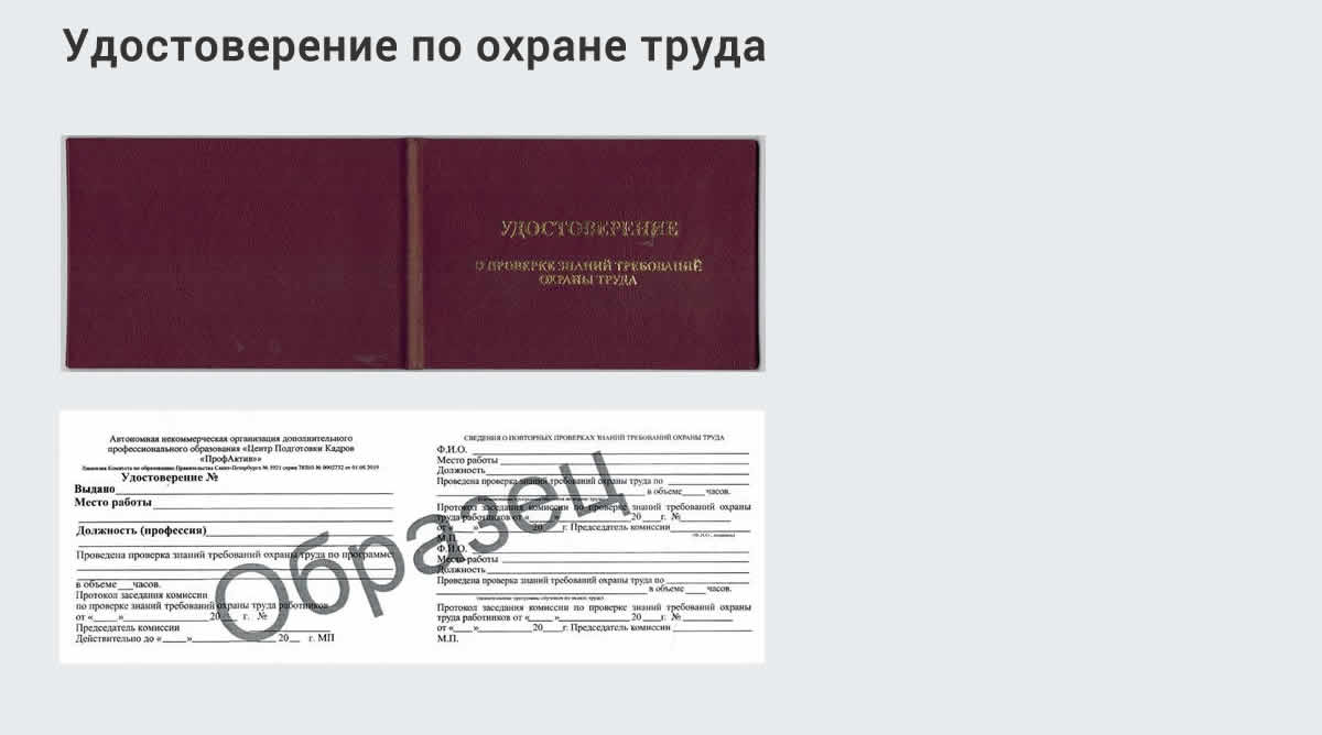  Дистанционное повышение квалификации по охране труда и оценке условий труда СОУТ в Ртищеве